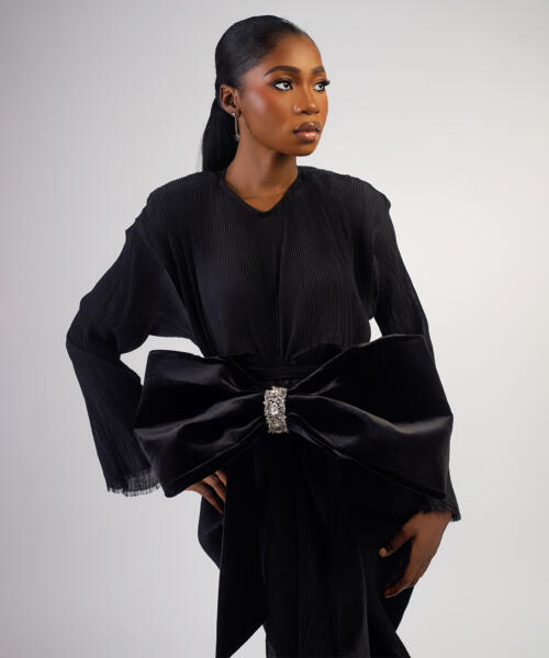 Lenti-bow Dress
