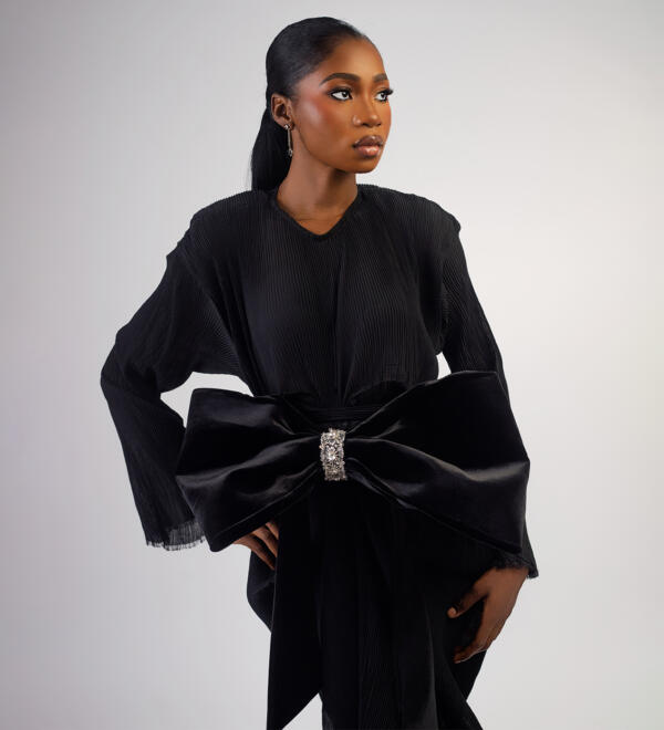 Lenti-bow Dress